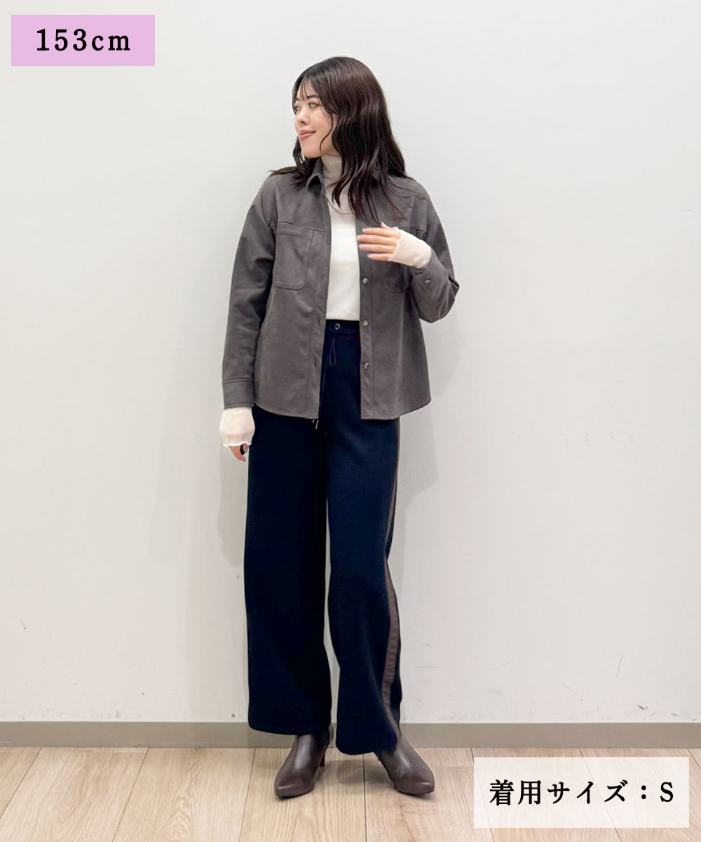 今年らしいシャツジャケット