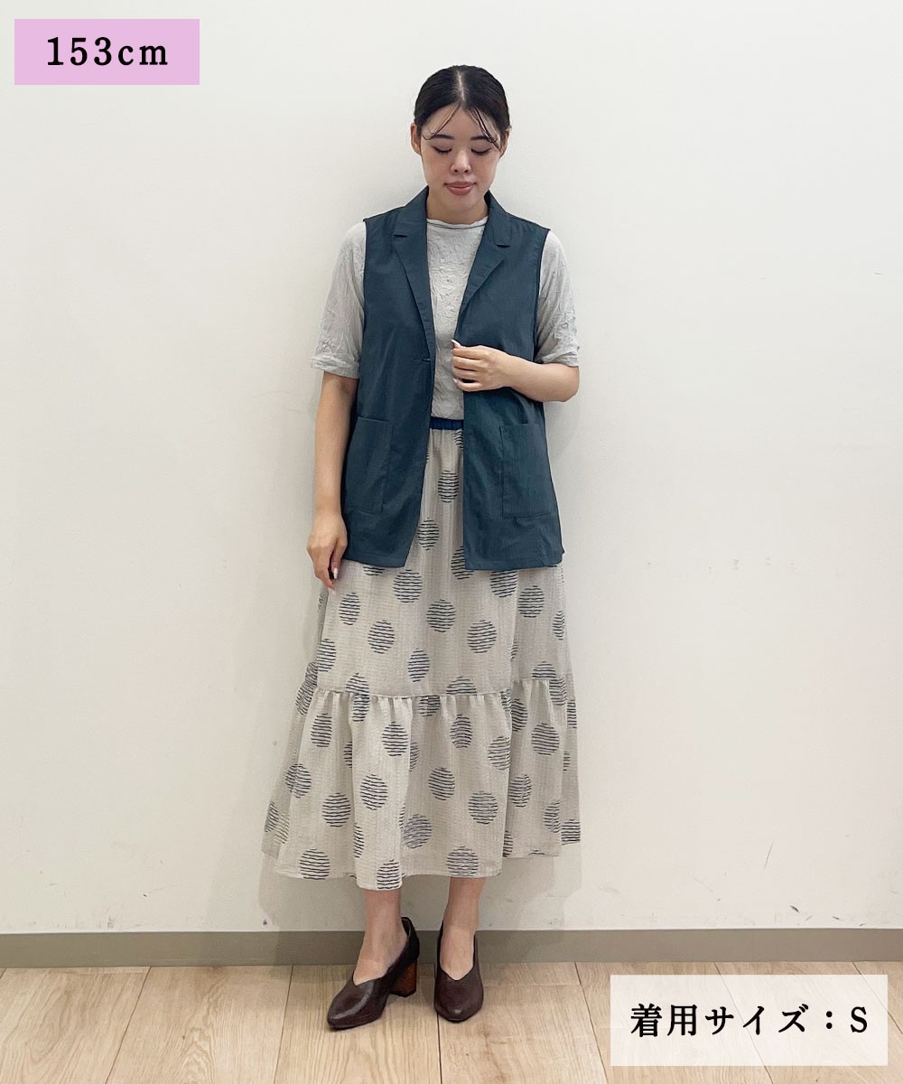 軽やかさが丁度いい、大人のためのジレ