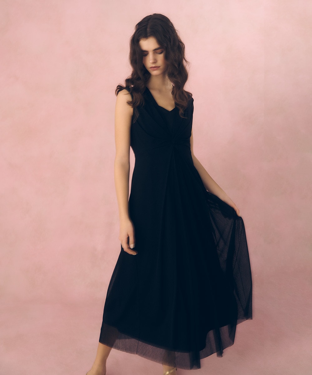 Cotton tulle dress