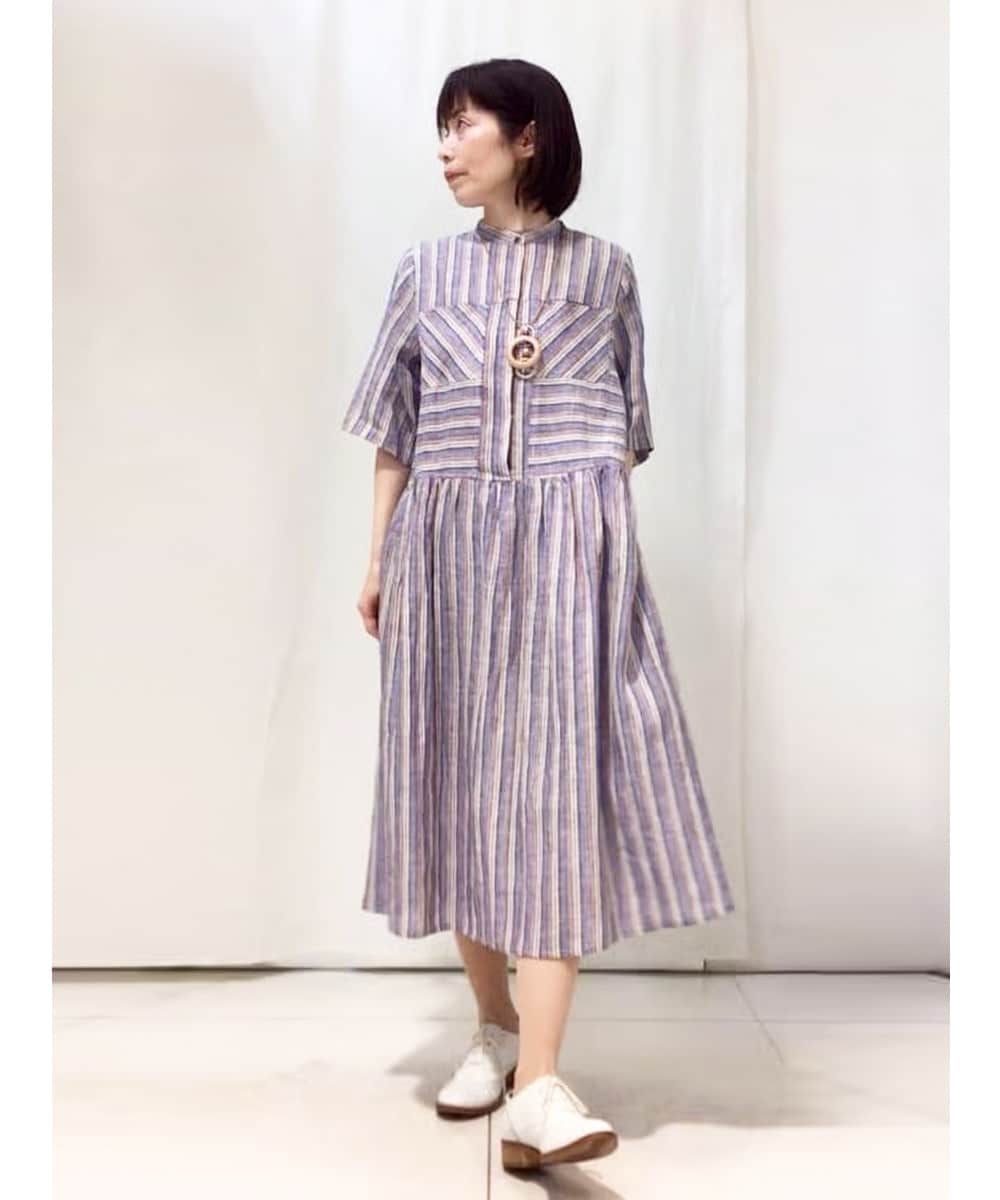 夏を軽やかに纏う、リネンの主役ワンピース