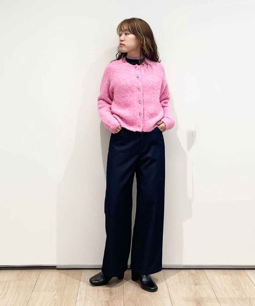 すっきりシルエット＆暖かさを叶えるパンツ