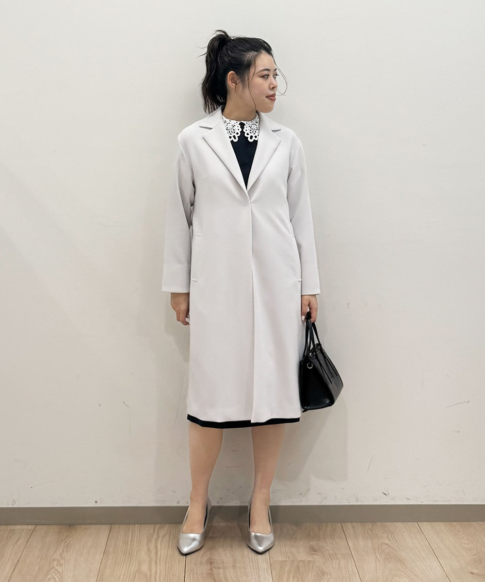 レディライクな襟がポイント！