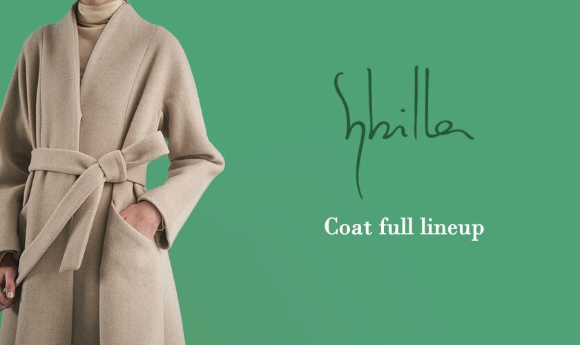 Sybilla 2022 AW - Coat full lineup -｜イトキンオンラインストア