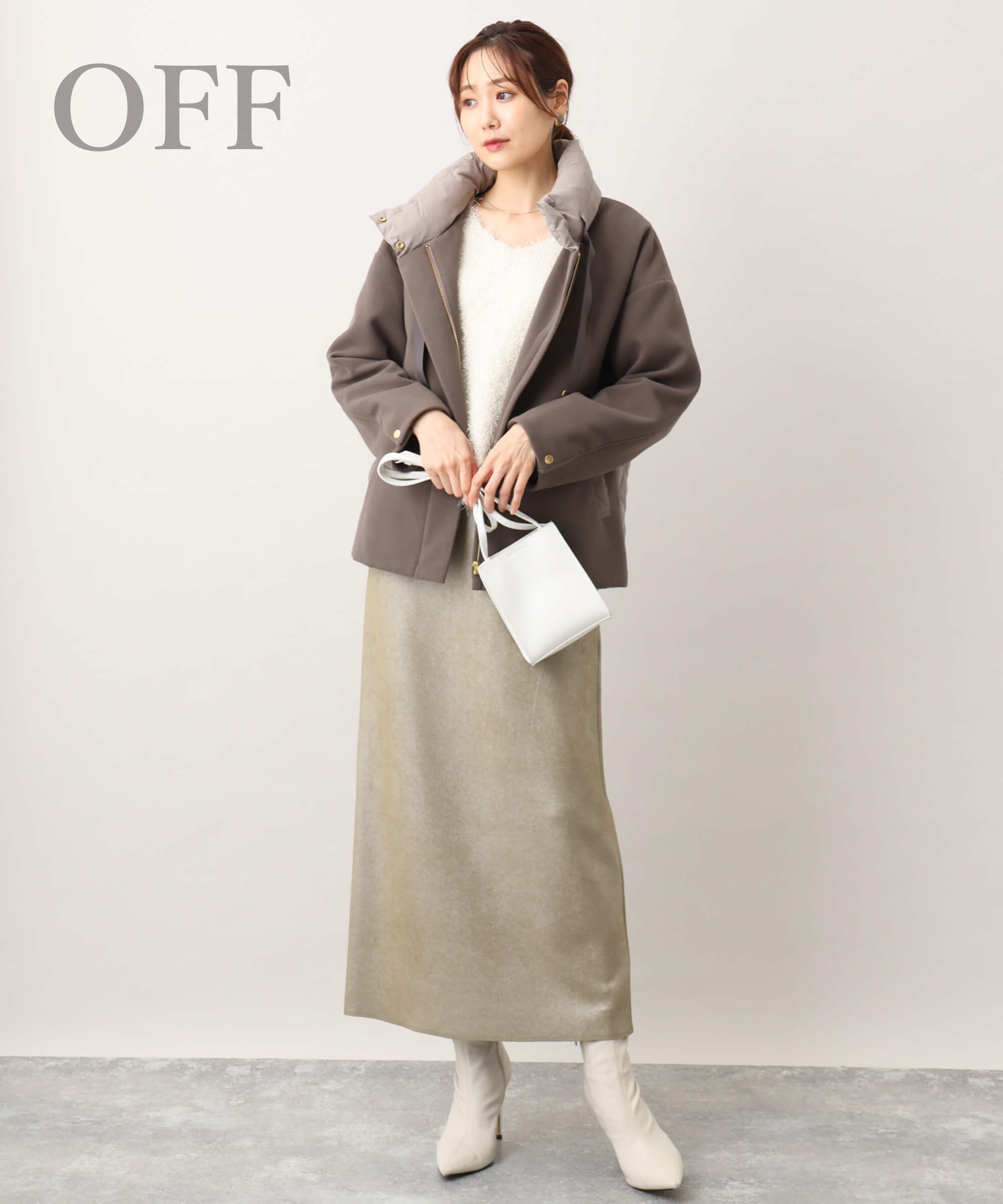 OFONのショートブルゾン画像