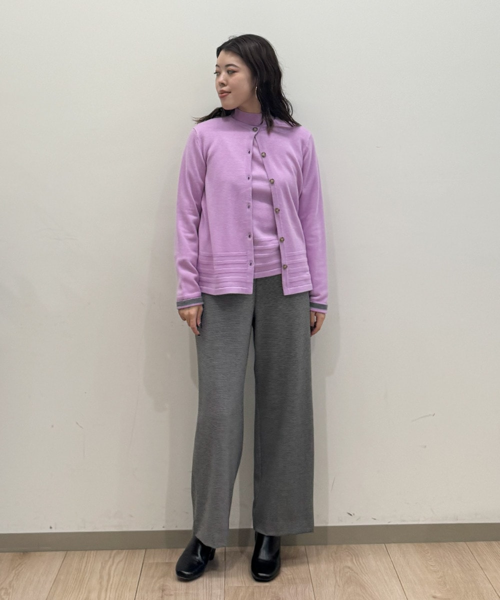 シーンを選ばずに着られる上質さ