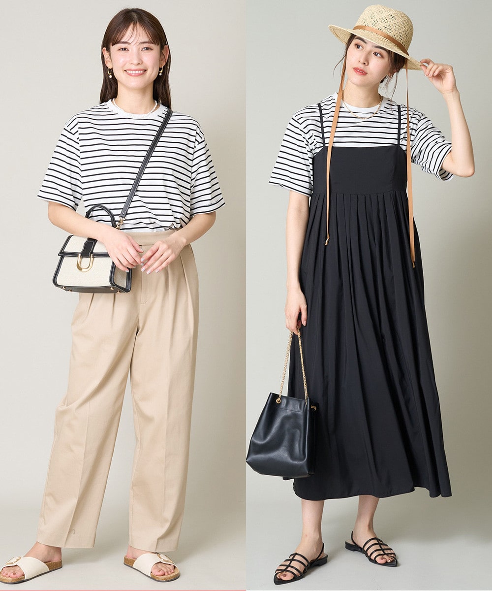 大人のハーフスリーブTシャツ