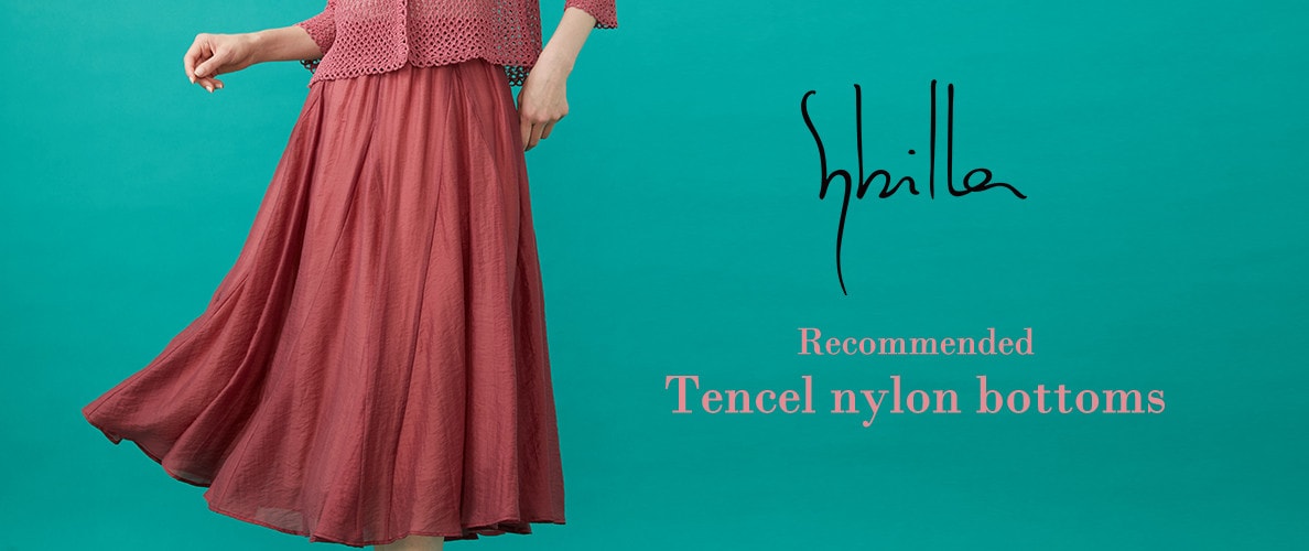 Sybilla Summer 2025  Recommended - Tencel nylon bottoms- 