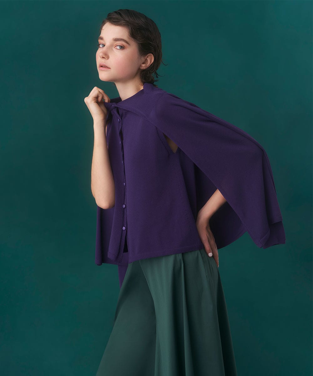 Trompe l'oeil knit