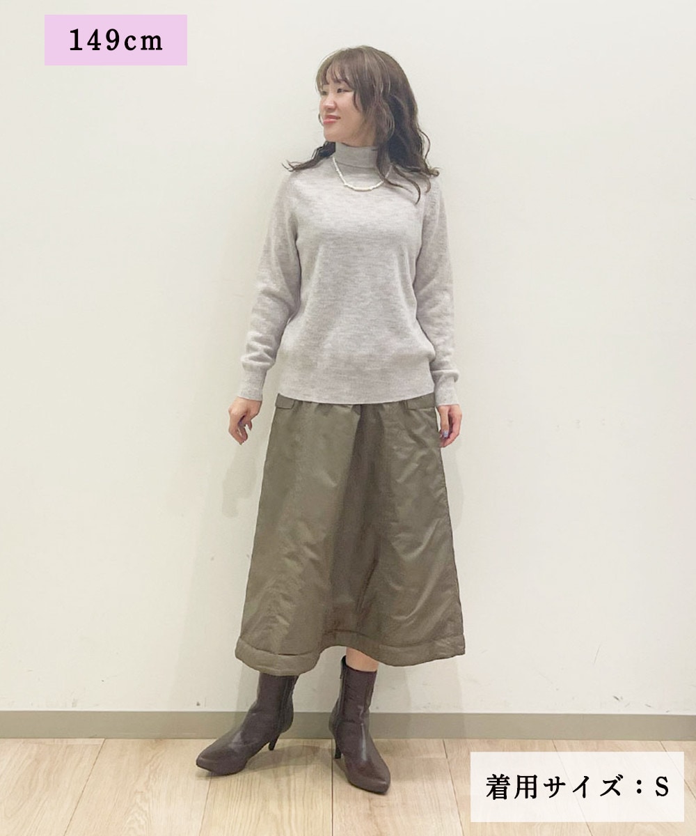 冬の装いを格上げするカシミヤニット