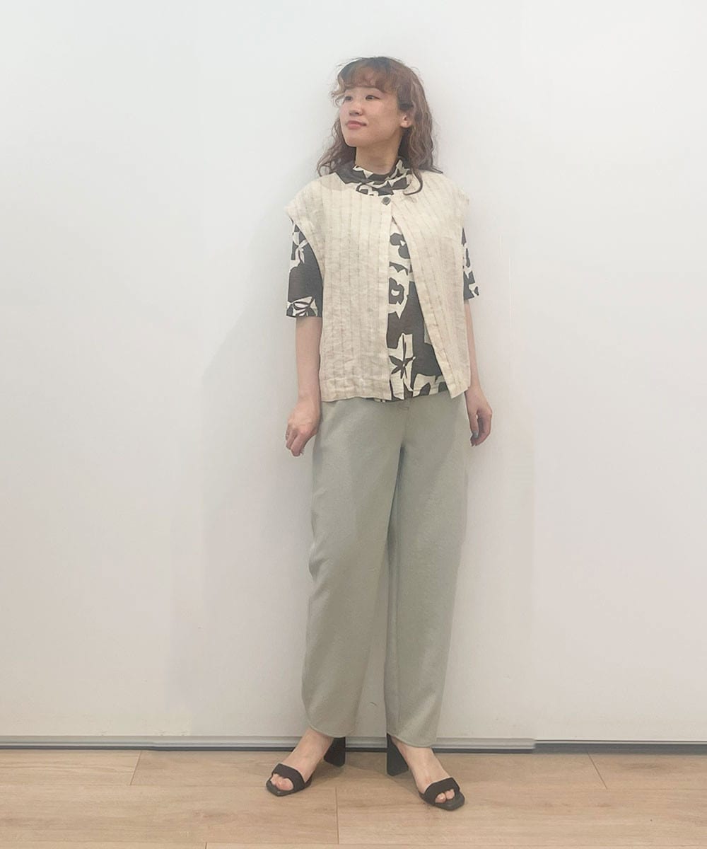 アシンメトリーがシャレ感をプラス