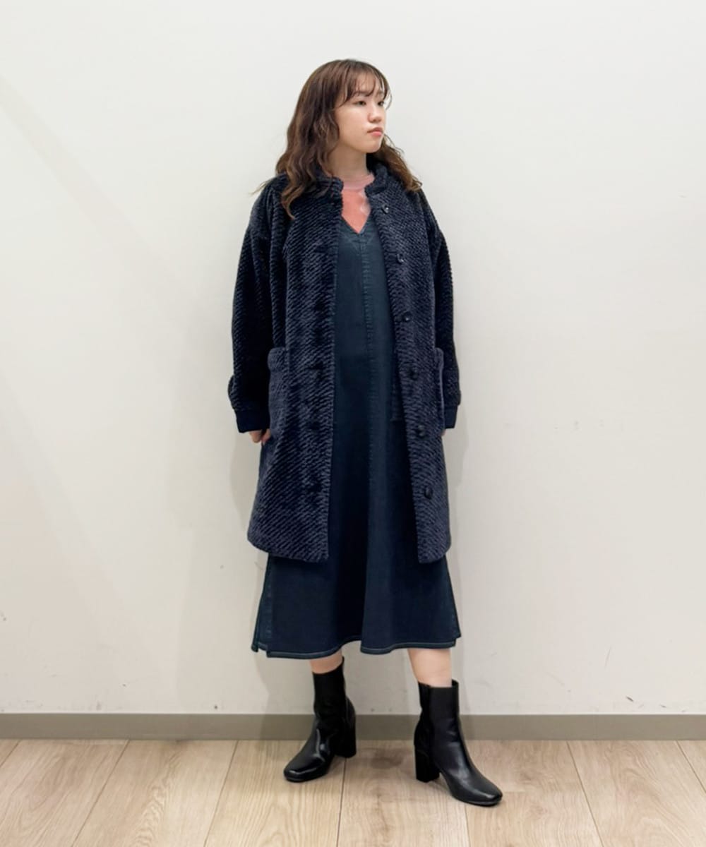 ずっと触りたくなるボアコート