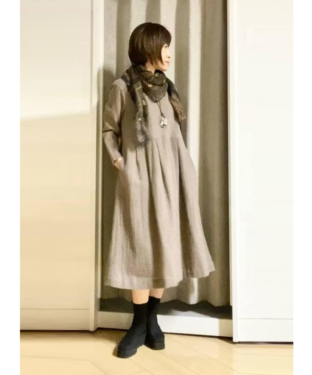 着心地が良くリラックス感のあるワンピース