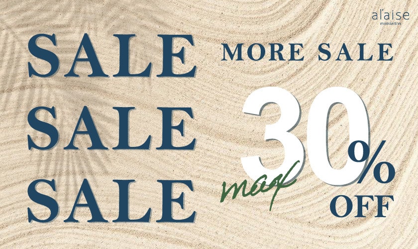 最大30%OFF MORE SALE 好評開催中！