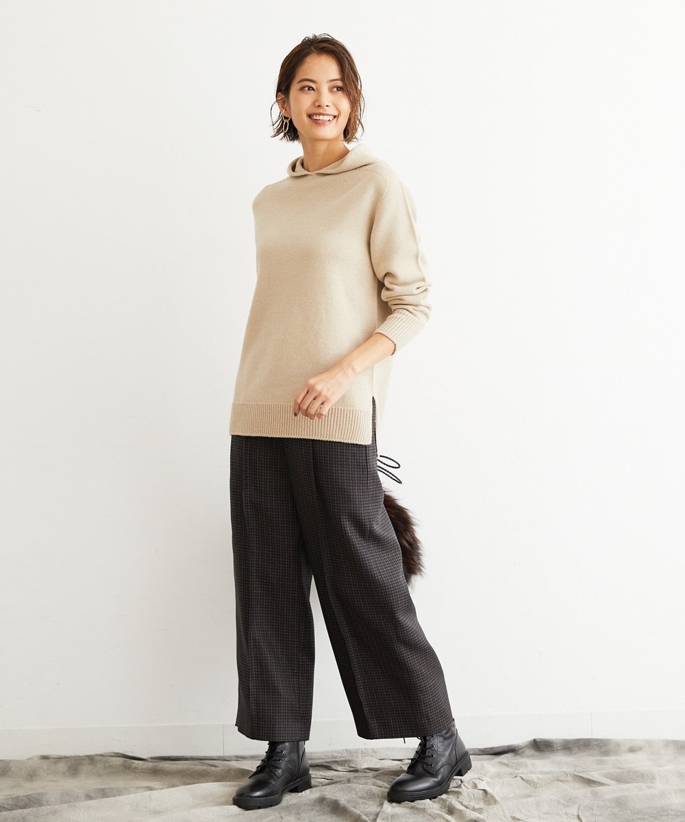 素材で差をつける「大人パーカー」_4