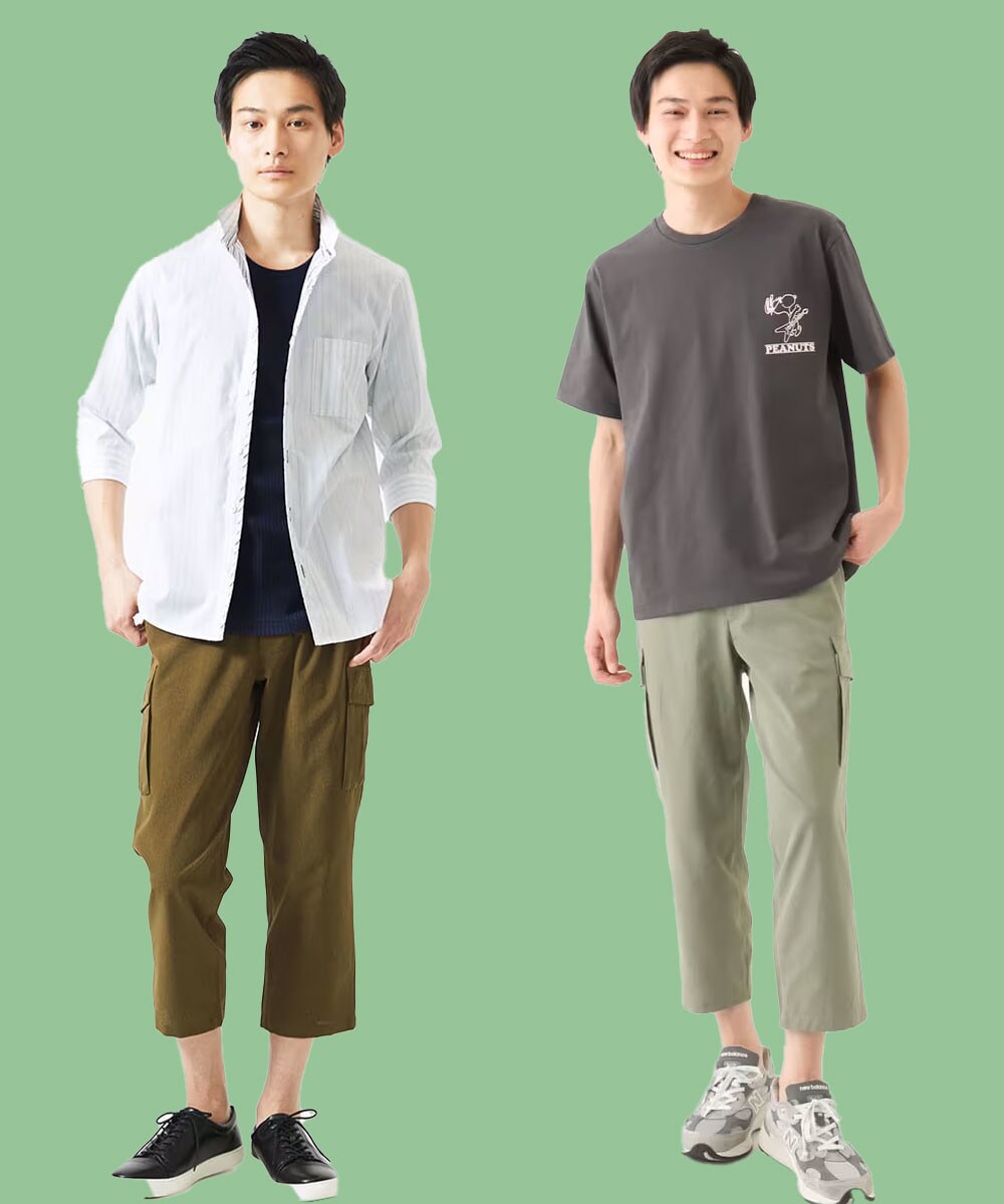 クロップドパンツ / リネアーストレッチ