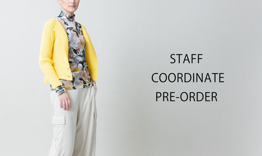 【12/26 更新】STAFF COORDINATE