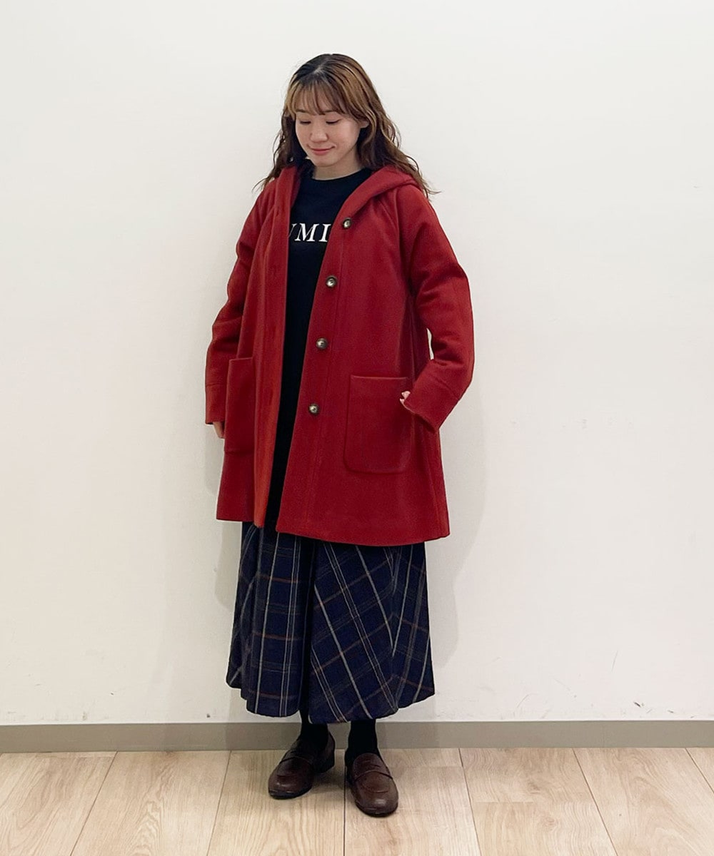 【ウール】一枚で映える華やかコート