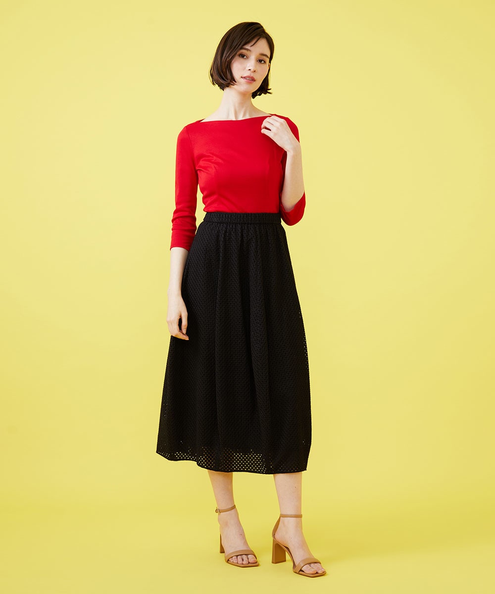 アイレットレーススカート