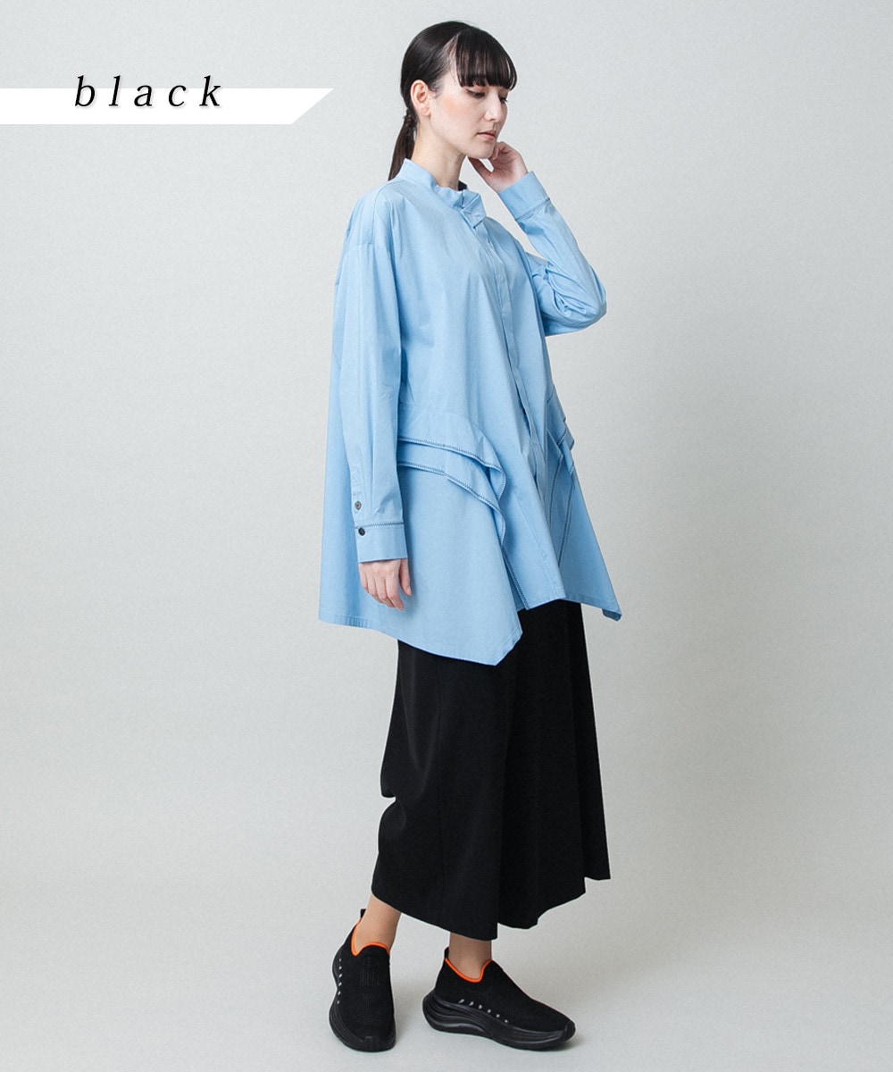 ストレッチデザインパンツ/洗える