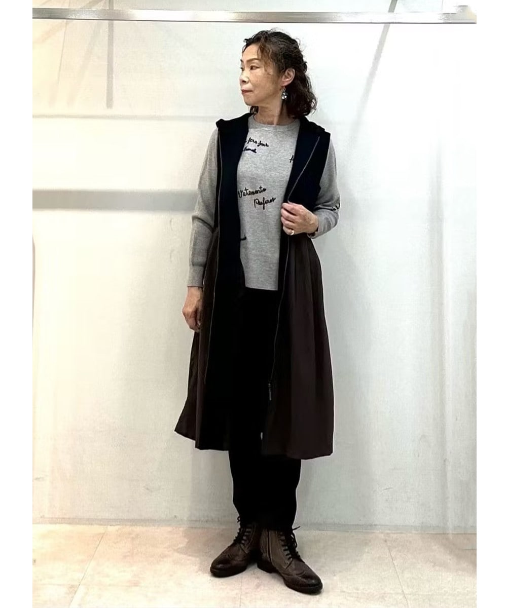 大人の遊び心擽る着映えニット