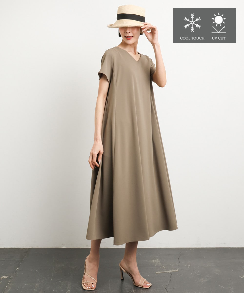 【STYLE2】ワンピース×ジャケットスタイル3