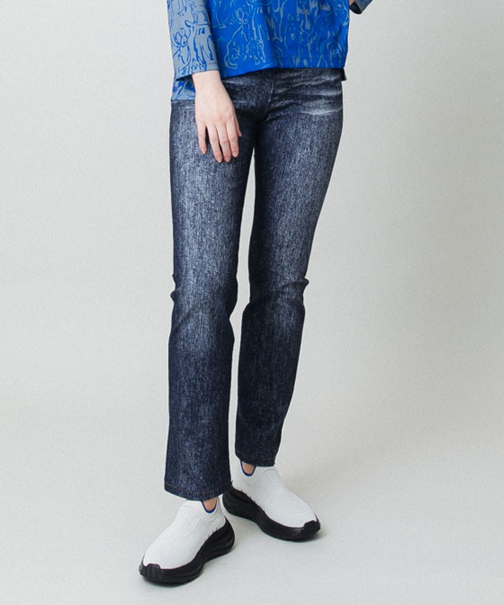 ストレッチデニムパンツ/日本製/洗える