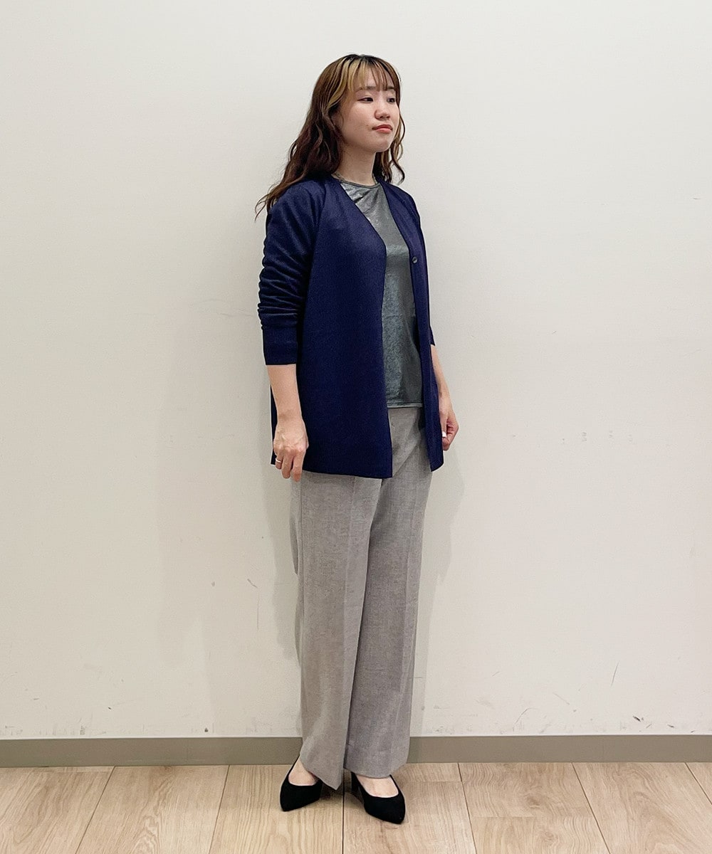 煌めくパープルで存在感を高めて