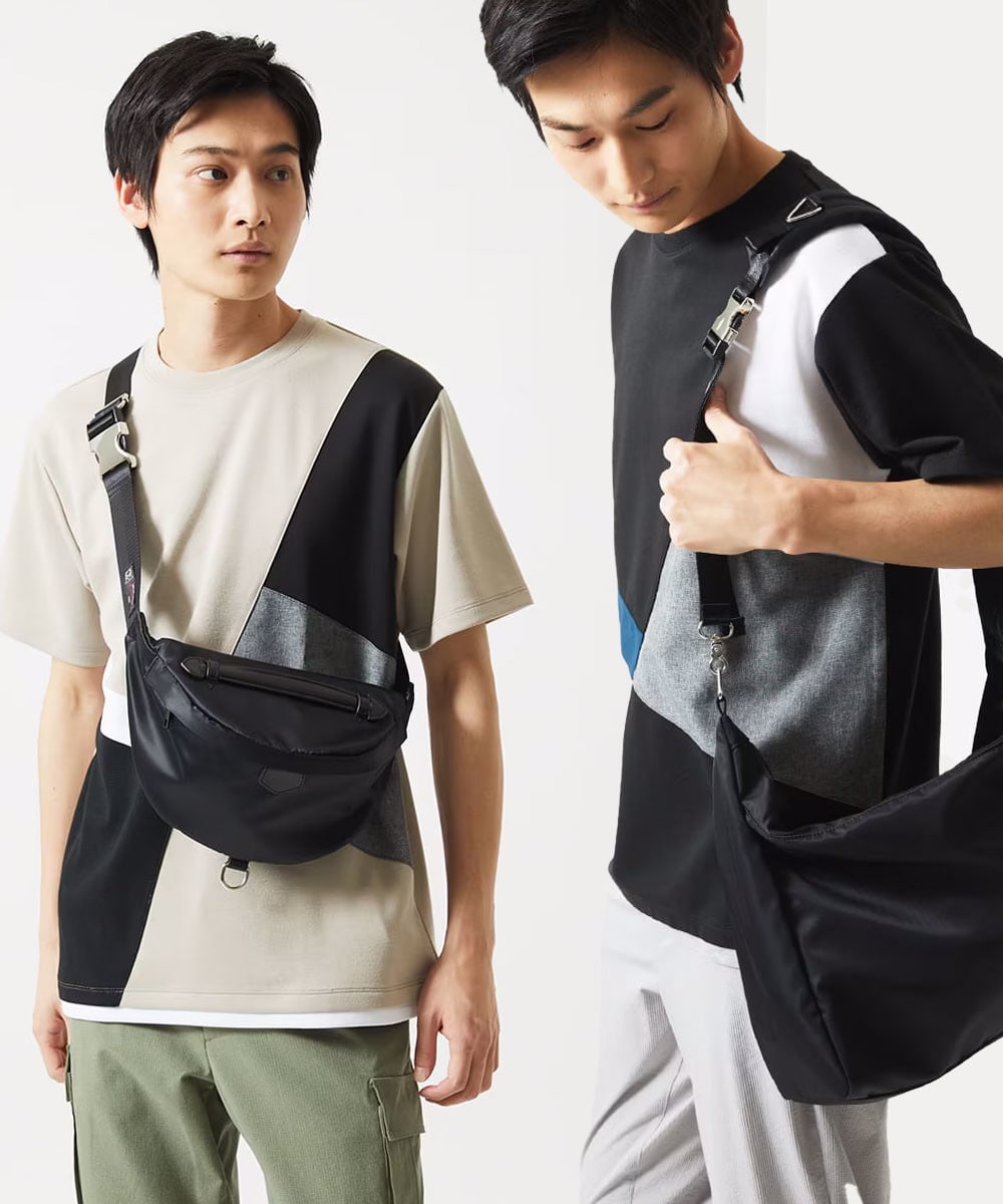 【接触冷感】COOLタッチブロックTシャツ