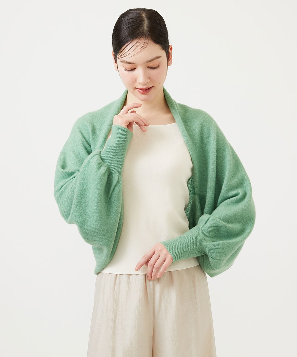 Cashmere silk bolero