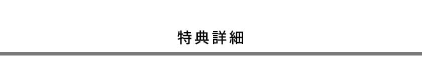 特典詳細