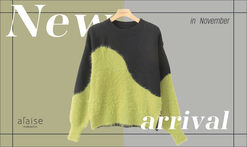 NEW ARRIVAL‐今月の新作アイテムをご紹介