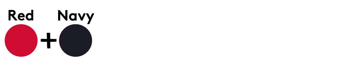 Red＋Navy