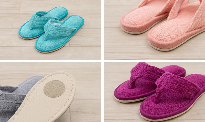 SDS/87o（ハナオ）タオル地スリッパ/モラ