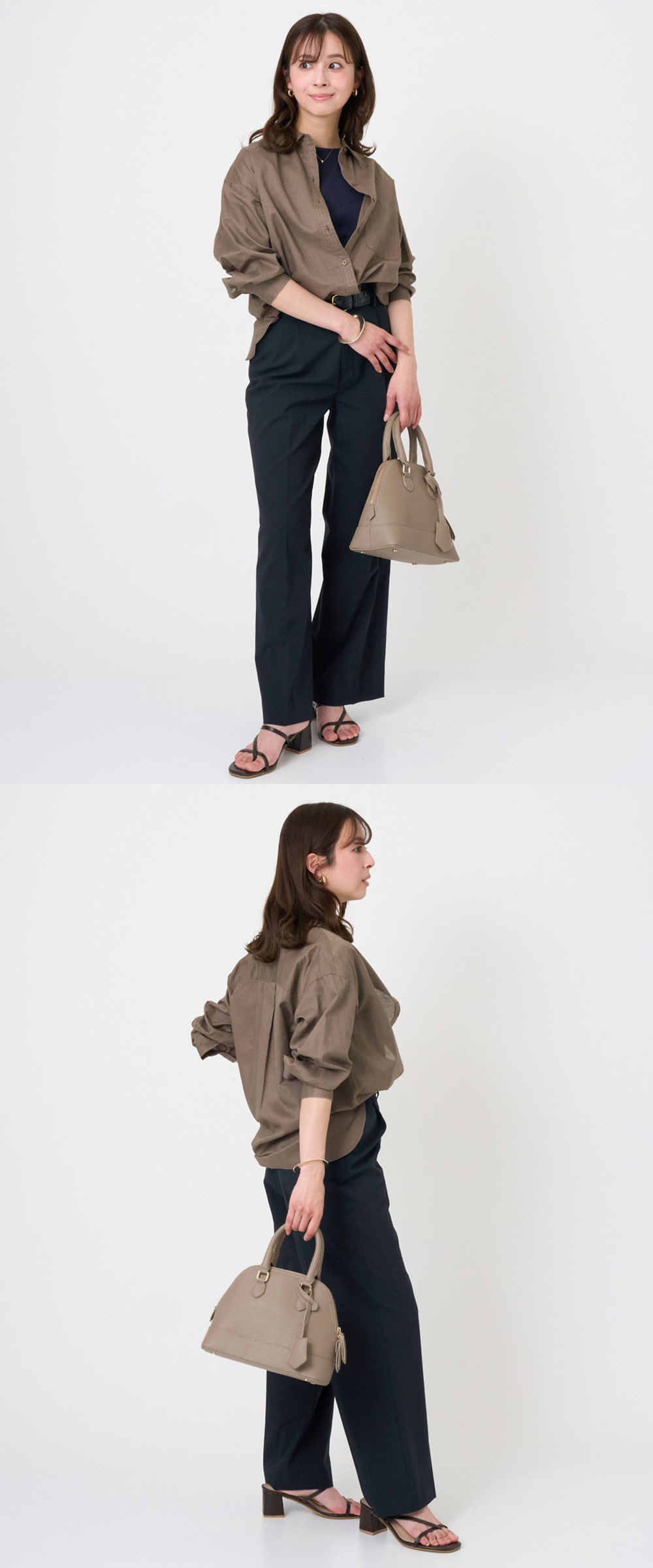 洗練された大人ムードのブラウン