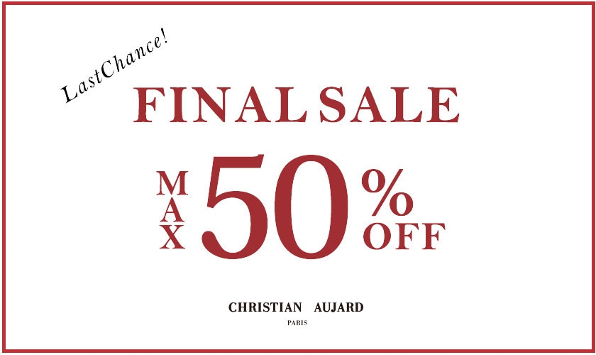 【最終お値下げ！】最大50%OFF FINAL SALE