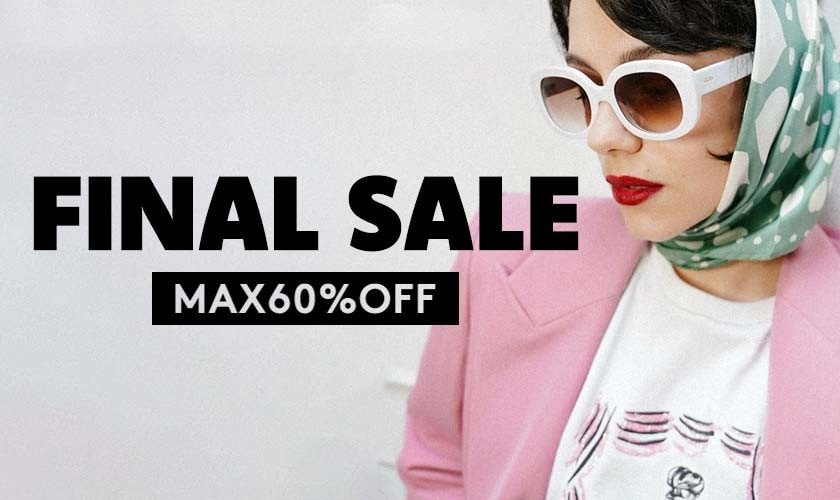 MAX60%OFF FINAL SALE