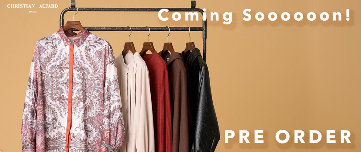【PRE ORDER】先行予約開始したアイテムはこちら