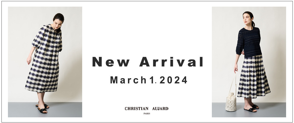 【NEW ARRIVAL】3月の新作をご紹介 / 特別感を堪能できるNEWアイテムが満載
