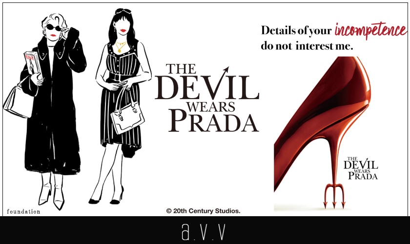 【数量限定】プラダを着た悪魔×a.v.vコラボアイテム発売！