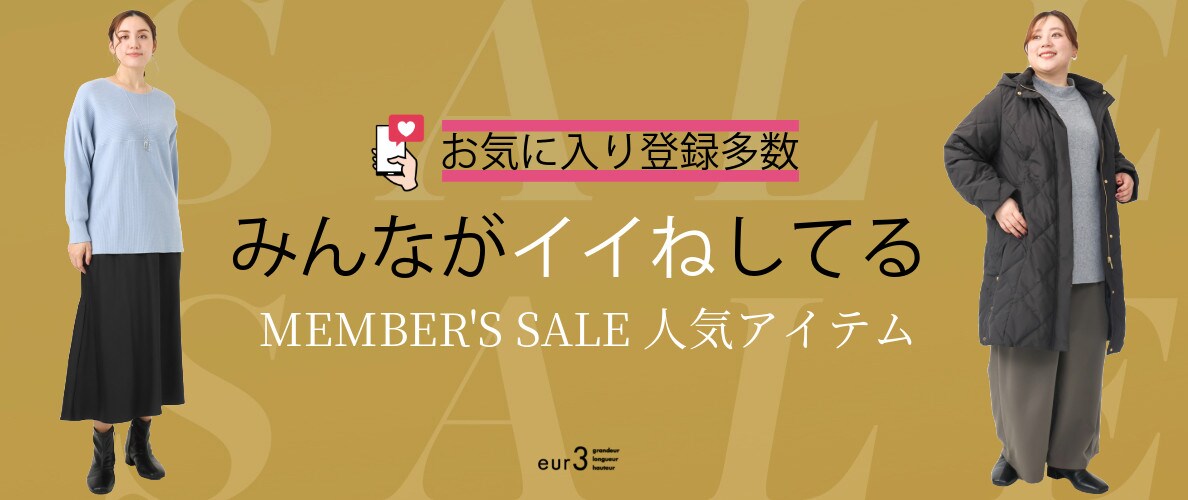 メンバーズセールの狙い目!みんながイイねしてる「お気に入り登録上位アイテム」