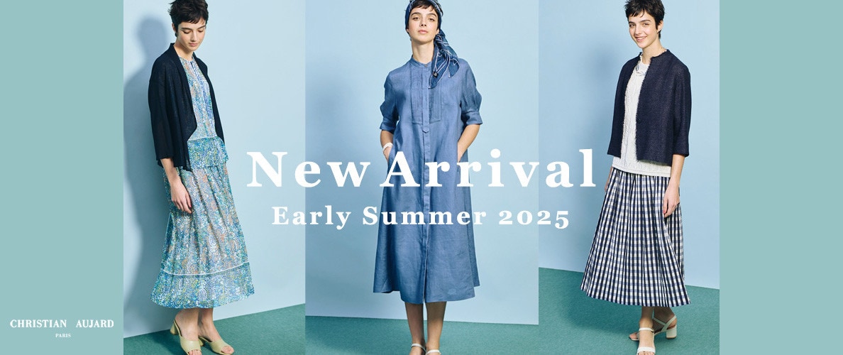 【NEW ARRIVAL】5月の新作第二弾をご紹介 / 涼やかにお洒落が叶う初夏アイテム多数