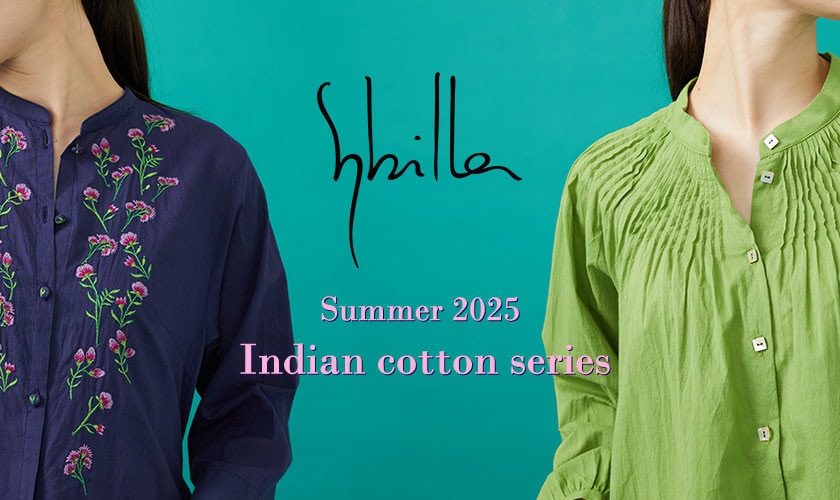 Sybilla Summer 2025 - Indian cotton series -