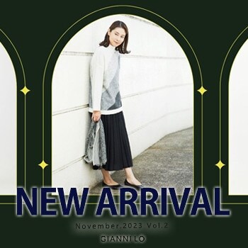 【NEW ARRIVAL】11月の新作第2弾-Charming Black-