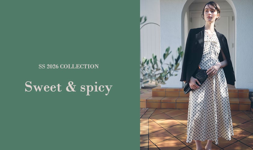 【S SYBILLA】SS26 - Sweet & spicy -