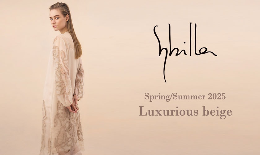 Sybilla Spring/Summer 2025 - Luxurious beige -