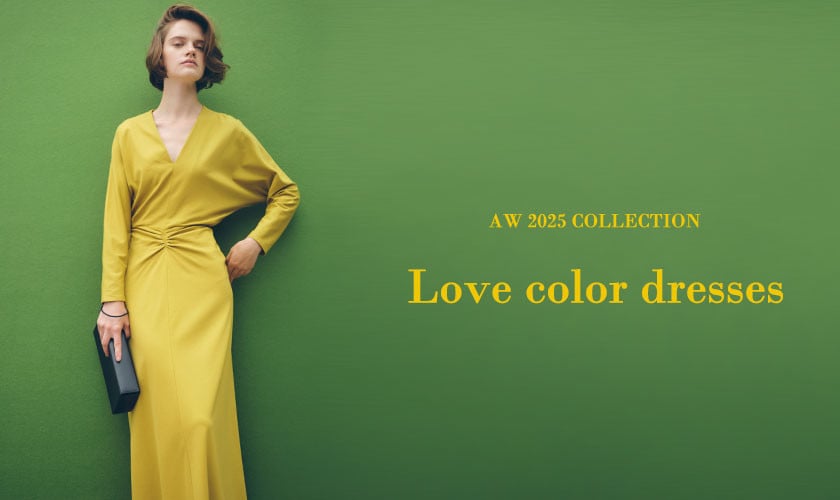 【S SYBILLA】AW25 - Love color dresses -