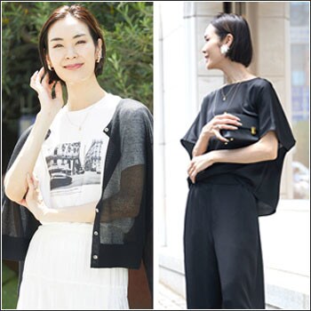 【NEW ARRIVAL】夏のモノトーンコーデ術