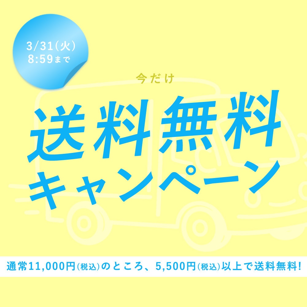 今だけ送料無料キャンペーン