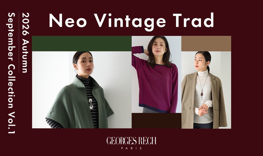 【NEW IN】9月の新作第1弾 / Neo Vintage Trad