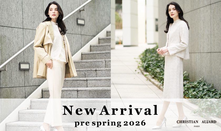 【NEW ARRIVAL】セレモニースタイルをはじめ、春のNEWアイテムが入荷しました